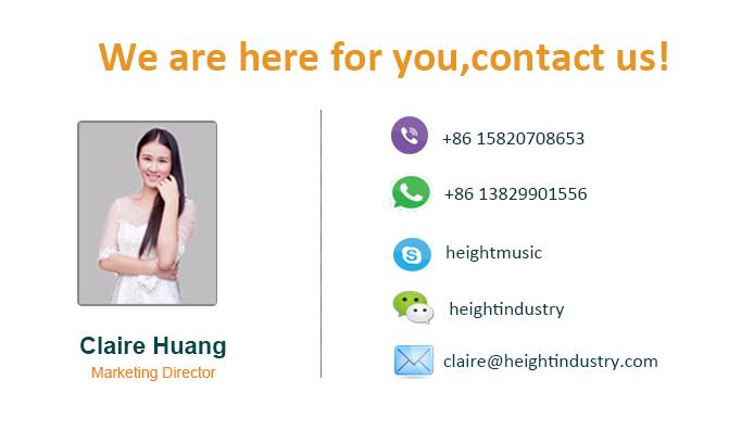 height music contacts