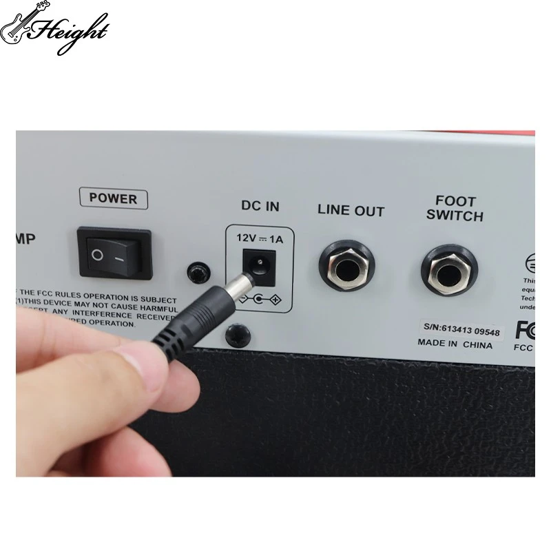 15W 5 Inch 8 Ohm Guitar Amp 8 Preset 4 FX 55 Drum Loop For Factory Wholesale Custom Service manufacturers
