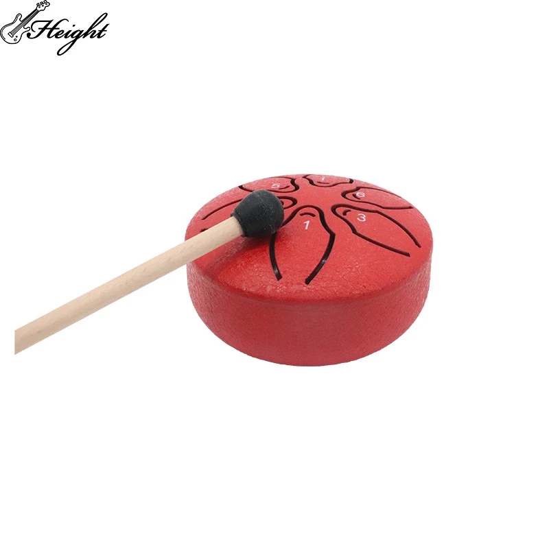 Mini Steel Tongue Drum 3 Inch 6 Tones Major A Tuning price