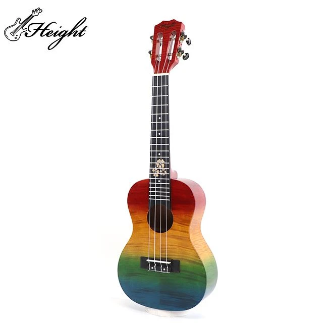 High Gloss Rainbow Ukulele