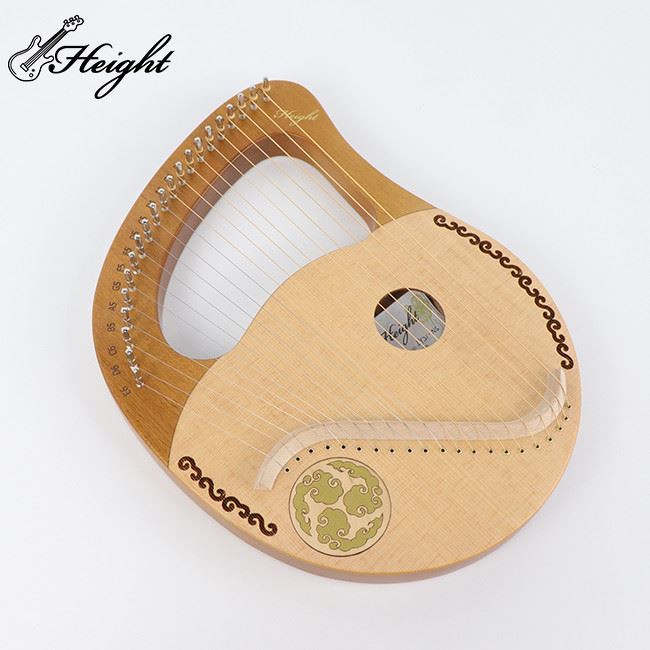21 Strings Lyre Harp Musical Instrument