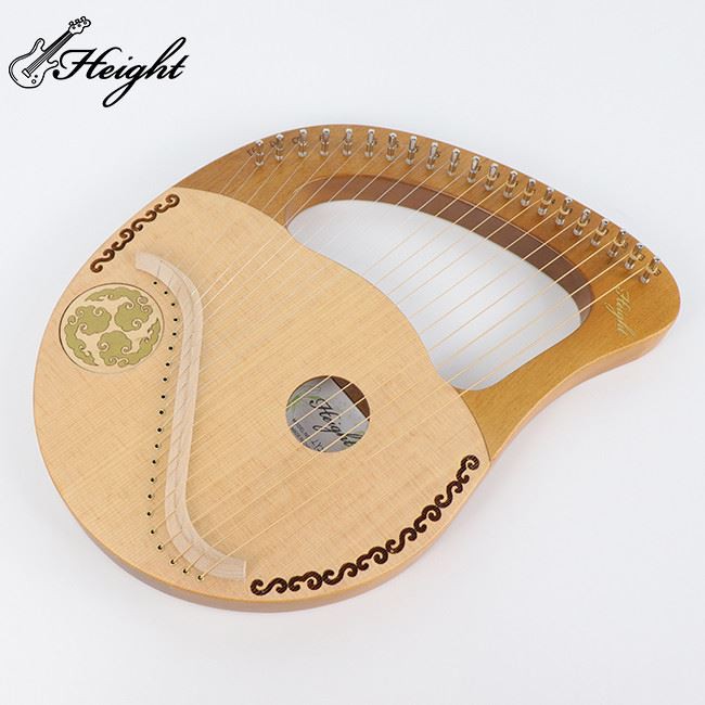 21 Strings Lyre Harp Musical Instrument