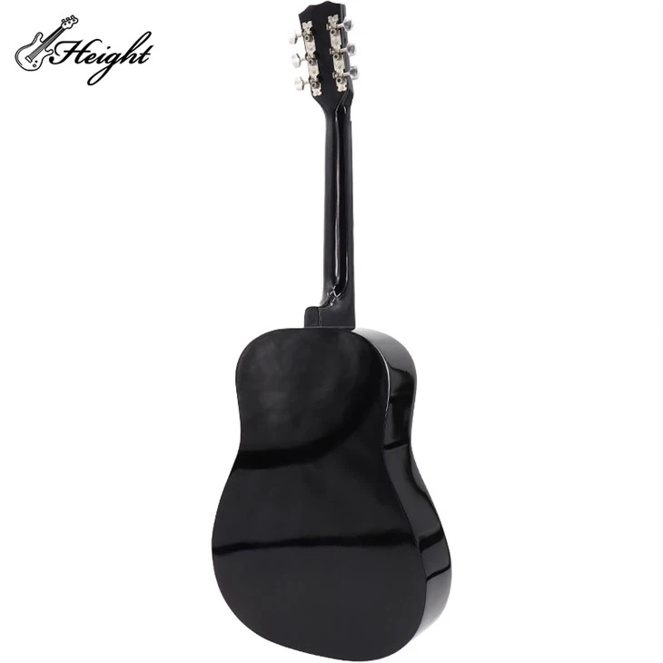 All Solid Acoustic Guitar ABS Fingerboard Guitarra
