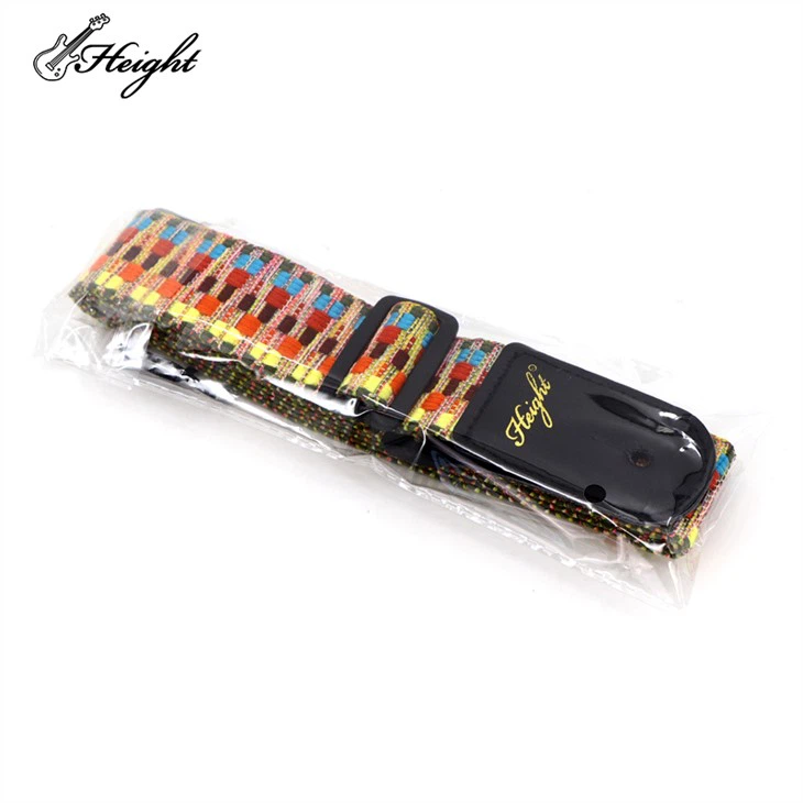 Rainbow Embroidery Ukulele Shoulder Strap