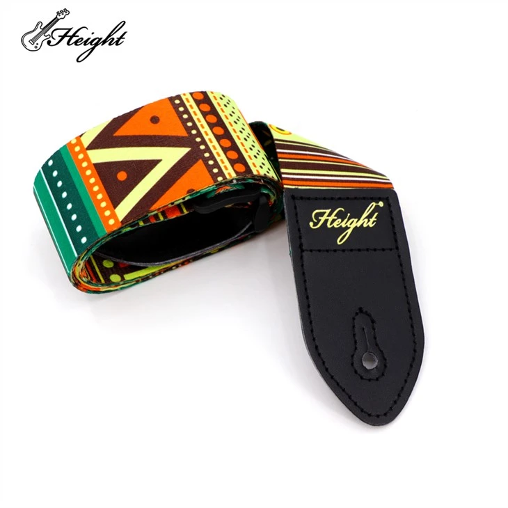 Vintage Thermal Transfer Guitar Strap