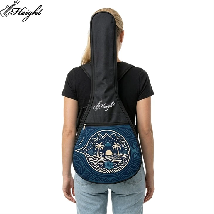 Custom Logo Tahitian Ukulele Gig Bag Manufacturer | OEM/ODM Waterproof Ukulele Case manufacturers